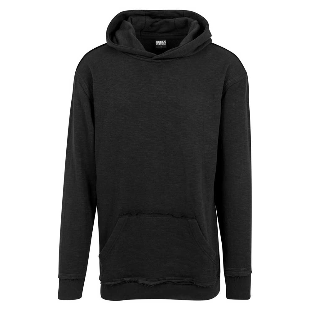 Urban Classics Urban Classics Hoodie Oversized Open Edge Urban Classics Urban Classics Hoodie Oversized Terry Black